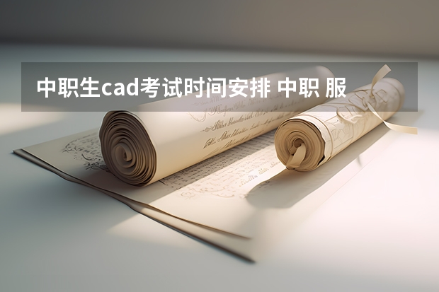 中职生cad考试时间安排 中职 服装教学工作总结发言稿