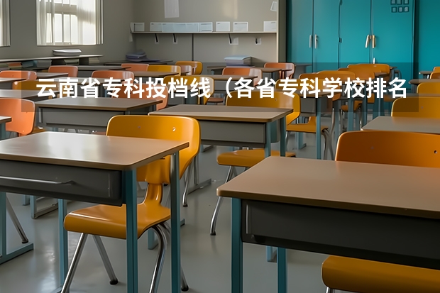 云南省专科投档线（各省专科学校排名及分数线）