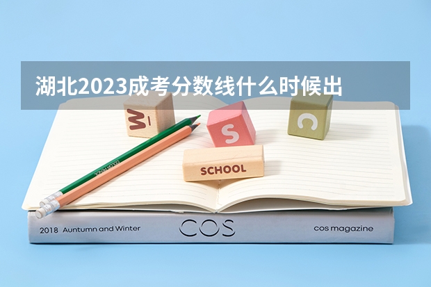 湖北2023成考分数线什么时候出 几时可以查询？