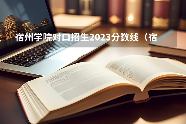 宿州学院对口招生2023分数线（宿州学院专升本录取分数及录取规则？）