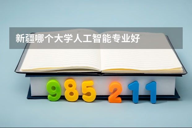 新疆哪个大学人工智能专业好